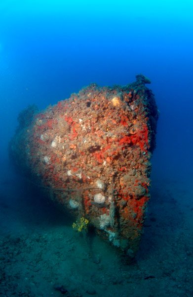 Wreck Remorker, underwater photo 3